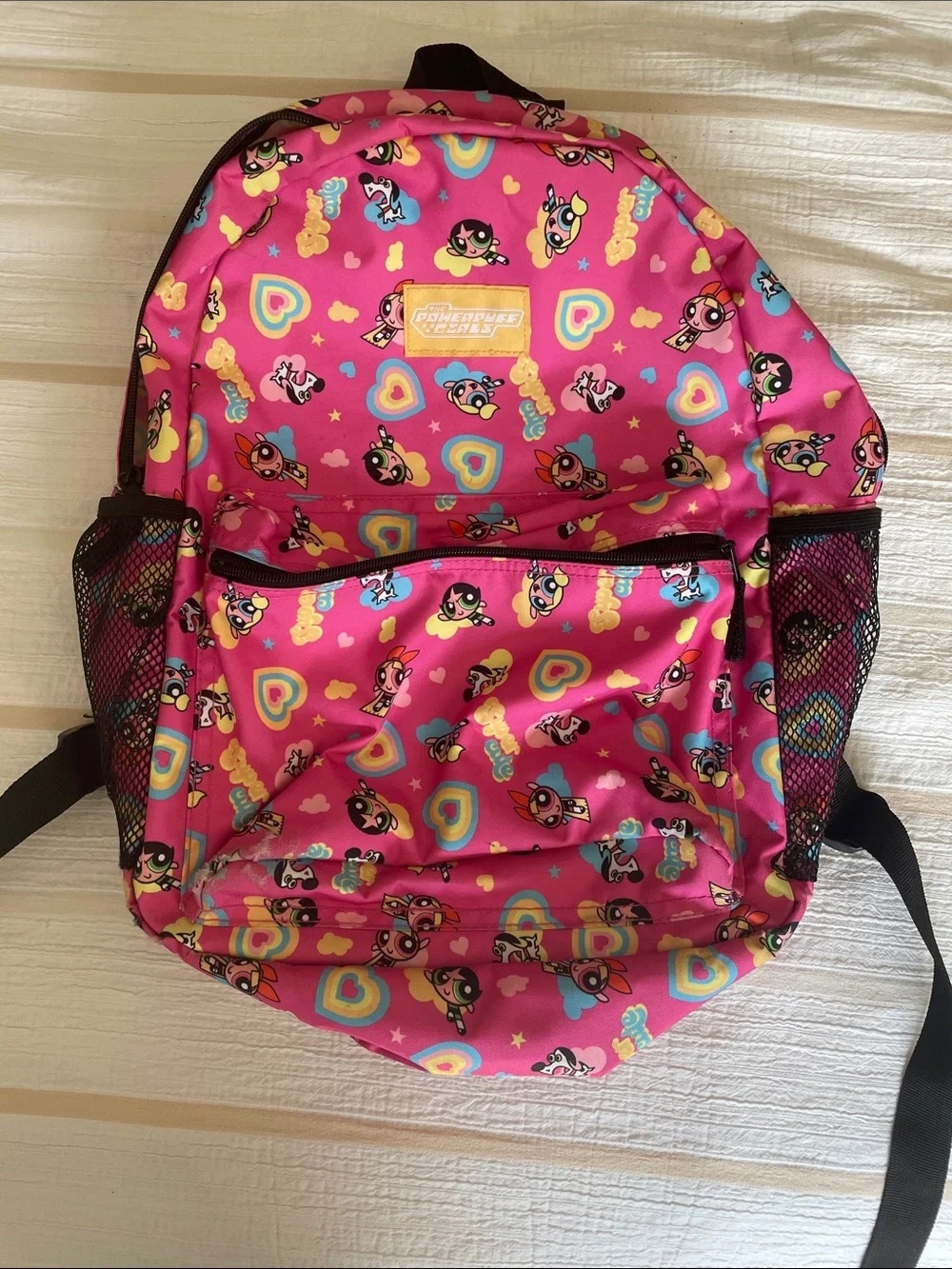 Powerpuff girls Backpack with Hearts